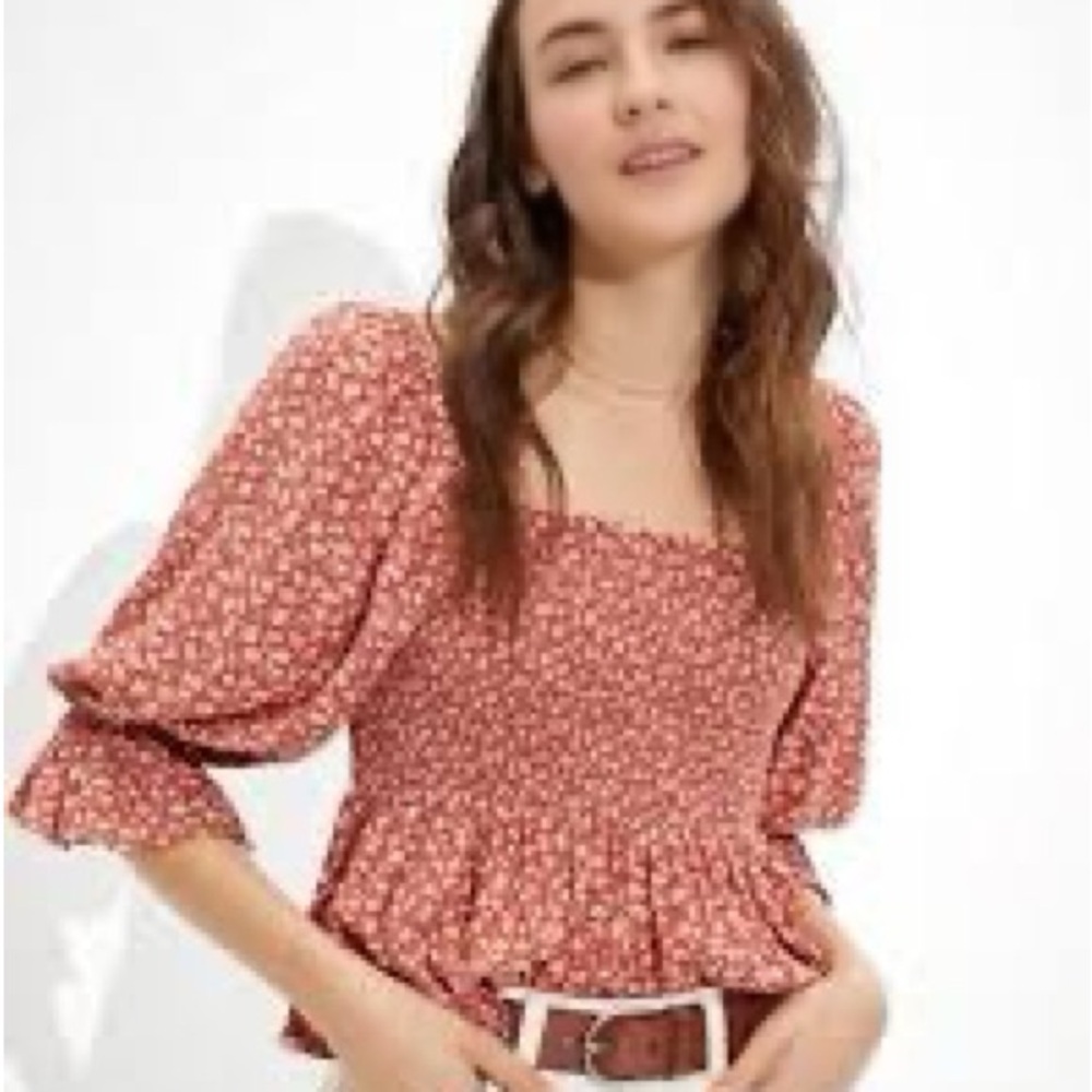 AE Smocked Top
